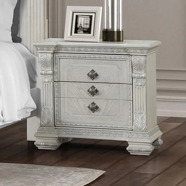 Furniture of America Promenade FM70001WH-N Nightstand