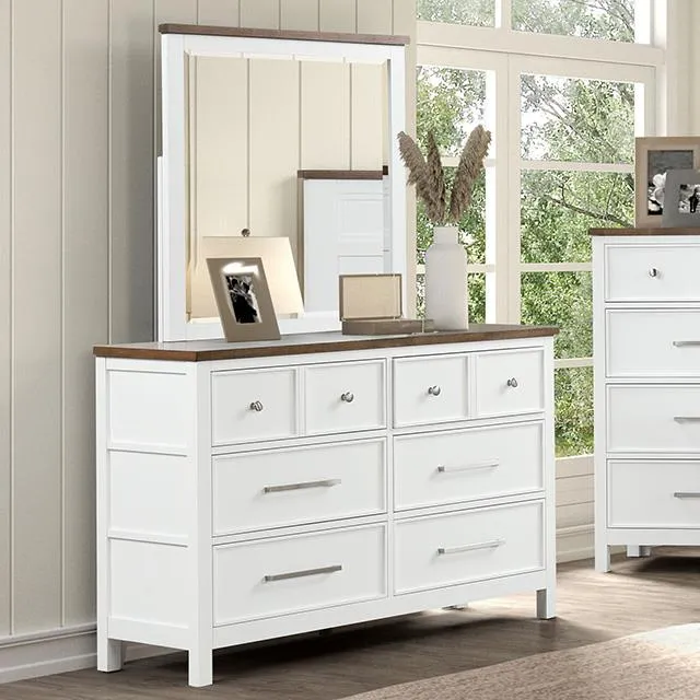 Furniture of America Pinetop FM7171WH-D Dresser
