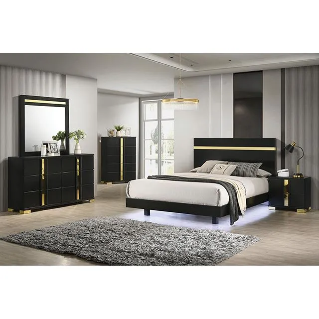 Furniture of America Lillestrom FM7217BK-M Mirror