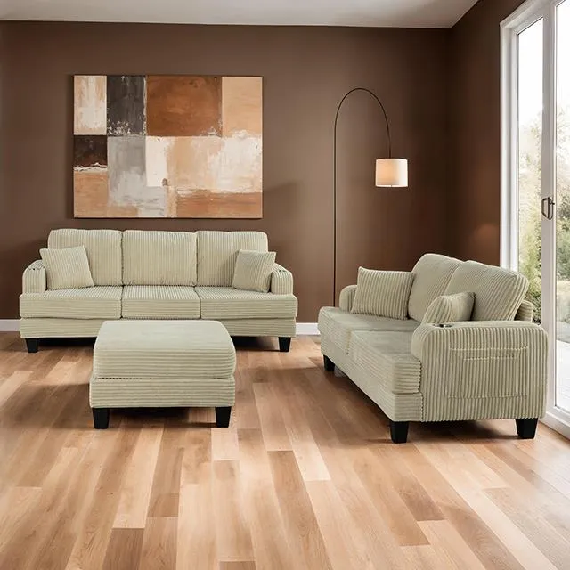 Furniture of America Moretaine SL6932BG-SF-PK Sofa