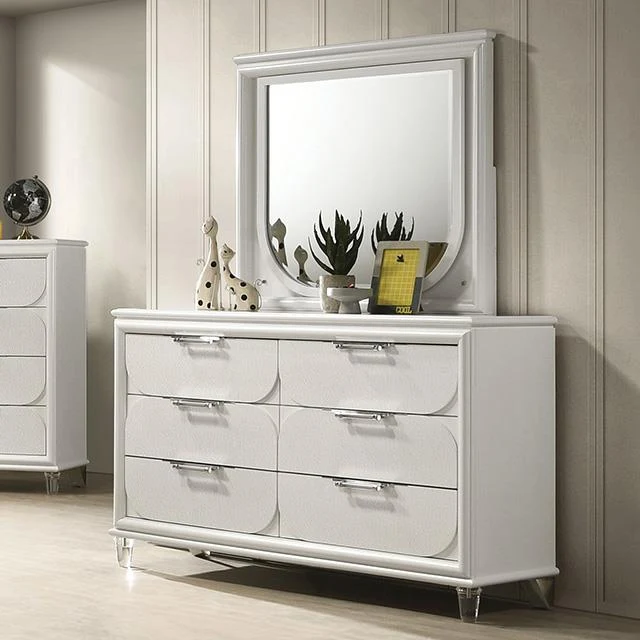 Furniture of America Lareina FM72081WH-D Dresser