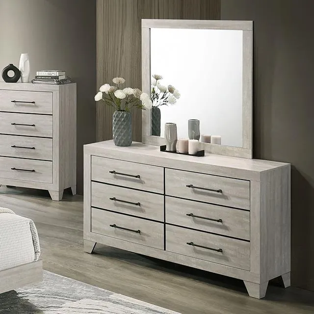 Furniture of America Dubuque FM72003LG-M Mirror
