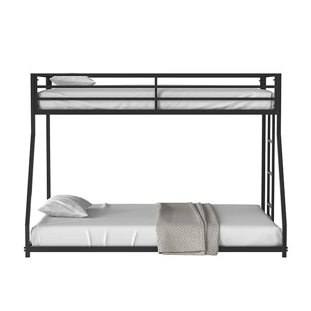 Furniture of America Rothwell FM-BK1200BK-TF Twin/Full Metal Bunk Bed