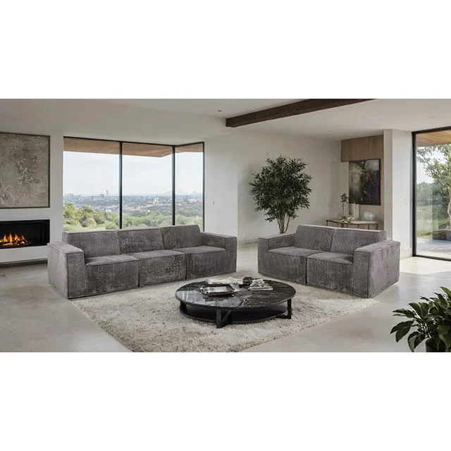 Furniture of America Kimara FM62100DG-SF-PK Sofa