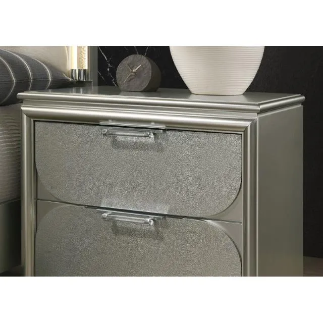 Furniture of America Sheridan FM72080SV-N Nightstand