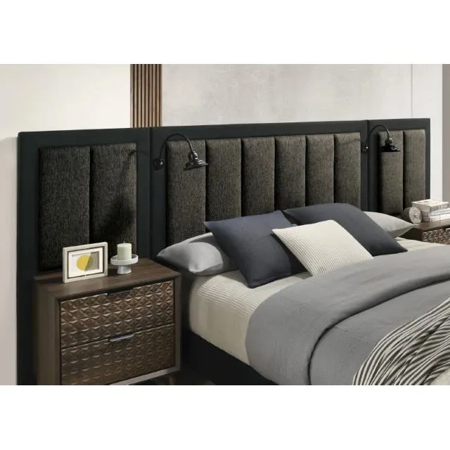 Furniture of America Chalfont FM7272DB-Q-WP Queen Wall Panels