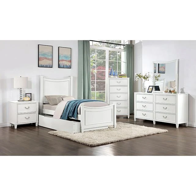 Furniture of America Lycoris CM7477WH-M Mirror