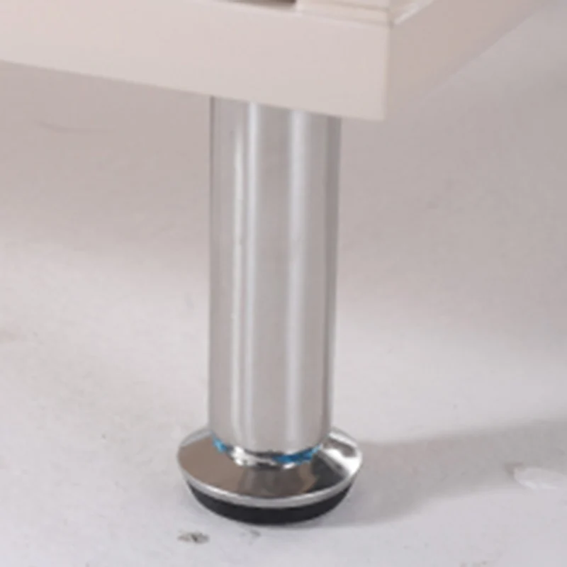 Contemporary Scandinavian Ribbed Glass Door Bedside Table - Semi-Transparent Nightstand For Bedroom
