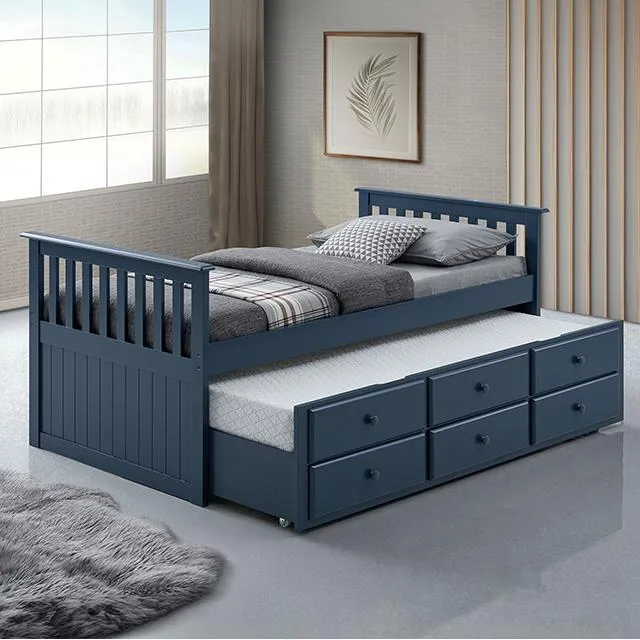Furniture of America Clemens FM-BK101BL-BED Captain Bed