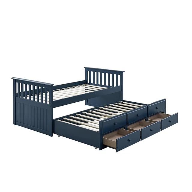 Furniture of America Clemens FM-BK101BL-BED Captain Bed