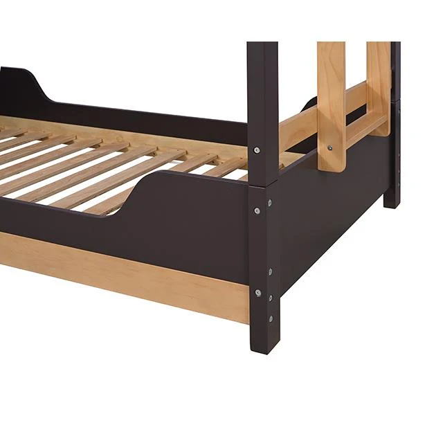 Furniture of America Nestor FM-BK201BK-T-BED Twin/Twin Bunk Bed