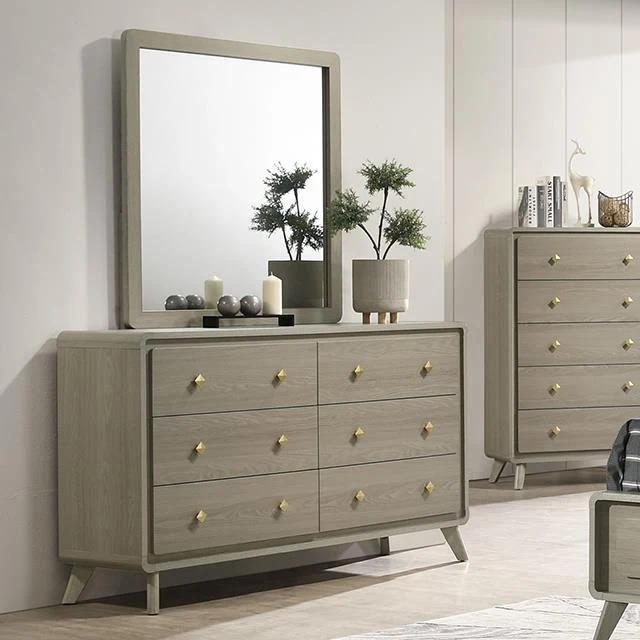 Furniture of America Rainier FM72002GY-M Mirror