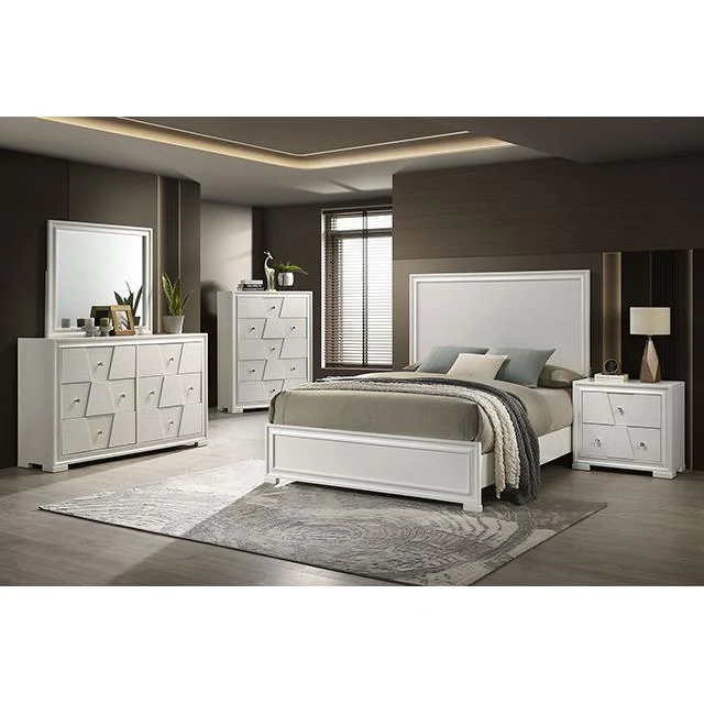 Furniture of America Holsted FM72012WH-N Nightstand