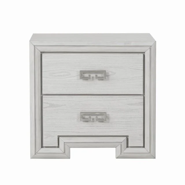 Furniture of America Basilone FM7440WH-N Nightstand