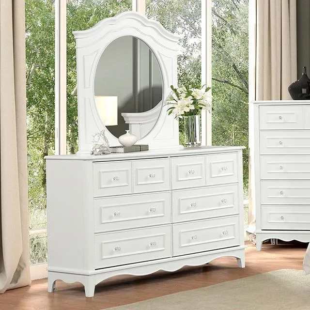 Furniture of America Naucalpan FM7456WH-D Dresser