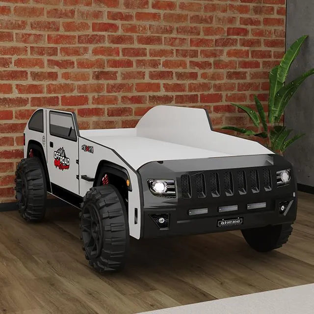 Furniture of America Overlander FOA7740BW-BED Car Bed