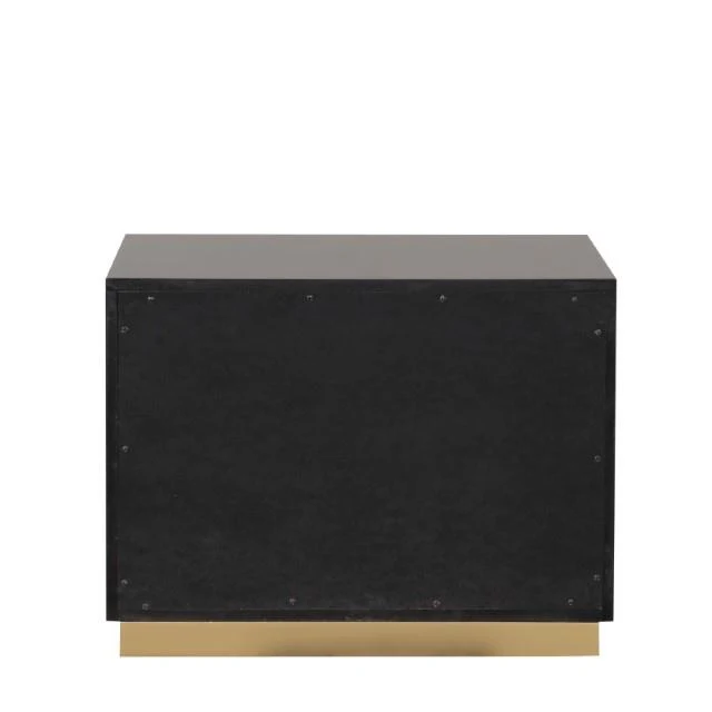 Furniture of America Goldsberg FM7425BK-N Nightstand