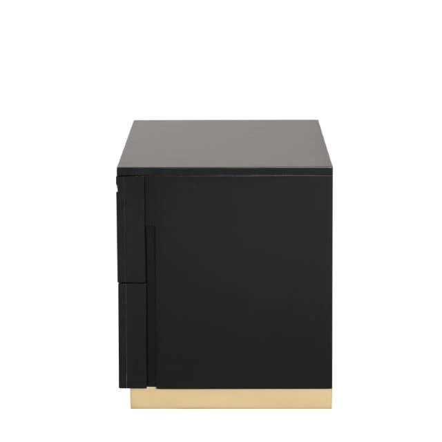 Furniture of America Goldsberg FM7425BK-N Nightstand