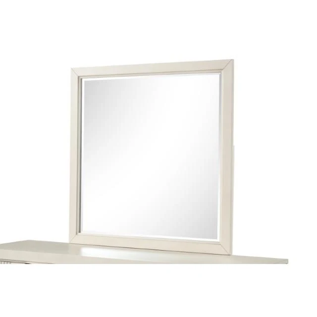 Furniture of America Isadore FM7700WH-M Mirror