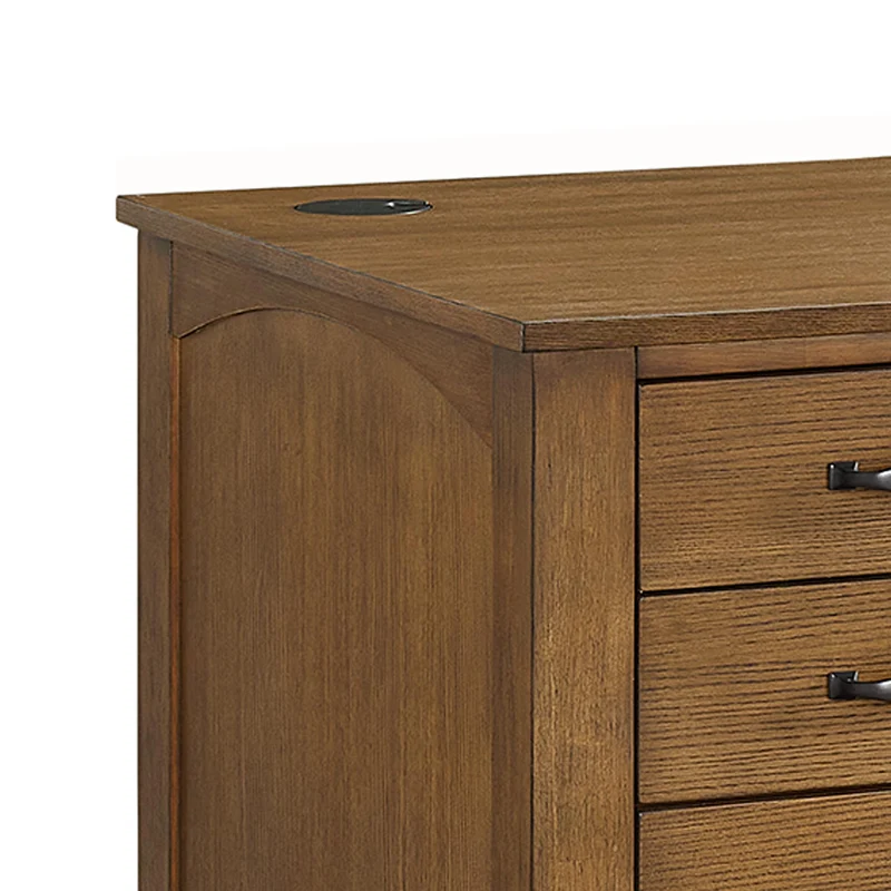 Elements International Portico H-15970-6-DK1 Double Pedestal Desk