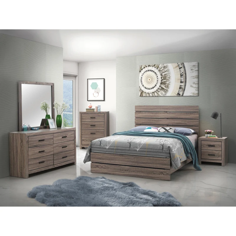 Coaster Furniture Brantford 207041Q 6 pc Queen Panel Bedroom Set