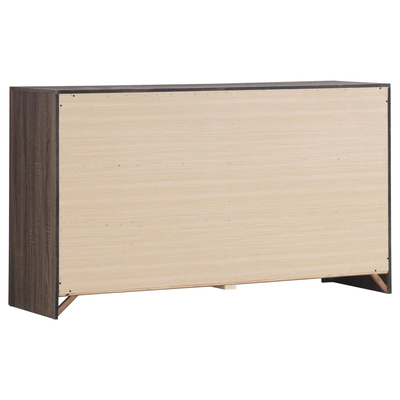 Coaster Furniture Brantford 207043 6-Drawer Dresser - Barrel Oak