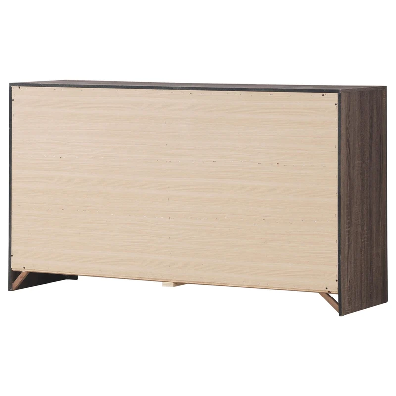 Coaster Furniture Brantford 207043 6-Drawer Dresser - Barrel Oak