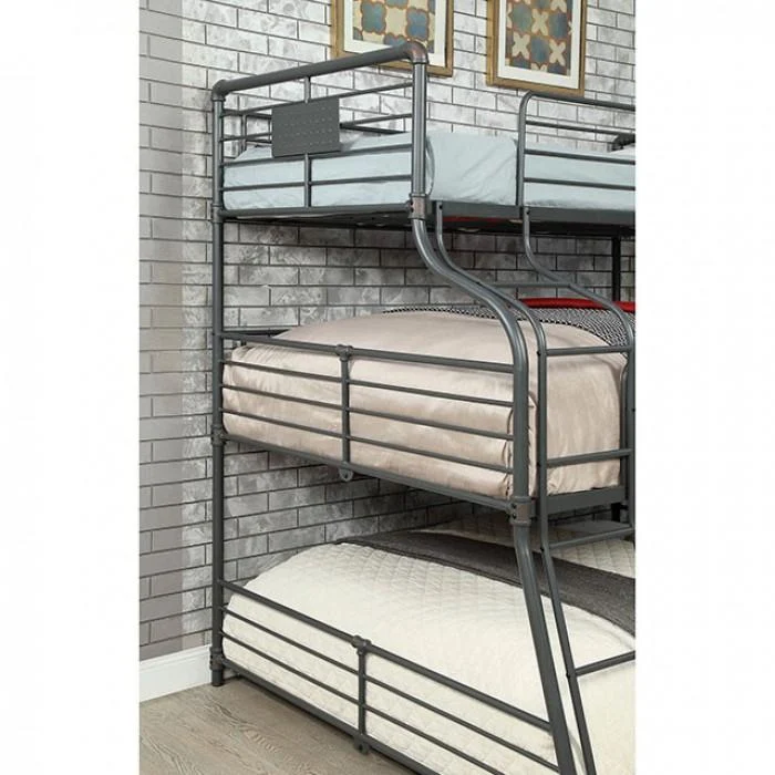 Furniture of America Olga CM-BK918 Twin/Full/Queen Bunk Bed