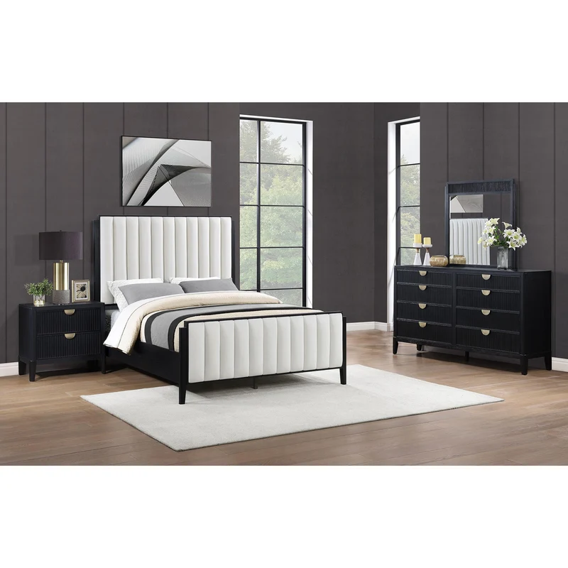 Coaster Furniture Brookmead 224710KE-S4 6 pc King Upholstered Bedroom Set