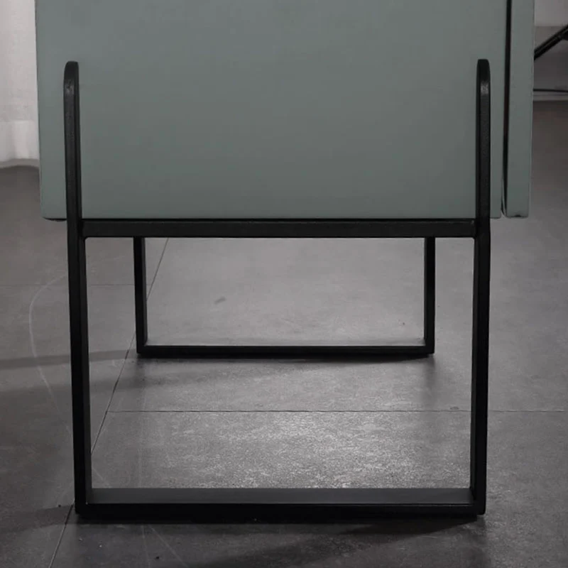 Elegant & Practical Nightstand - Industrial Featuring Faux Leather Upholstery Bedside Table 1-Drawer For Bedroom