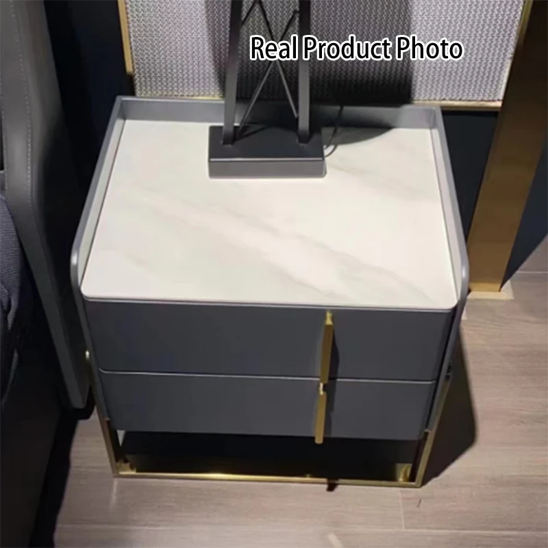 Elegant & Adaptable Scandinavian Nightstand - Stylish Versatility Bedside Table 2-Drawer For Bedroom & Living Room