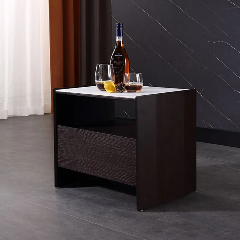 Premium Eco-Bedside Cabinet - Hollow Layer & Drawer Storage Nightstand 1-Drawer For Bedroom