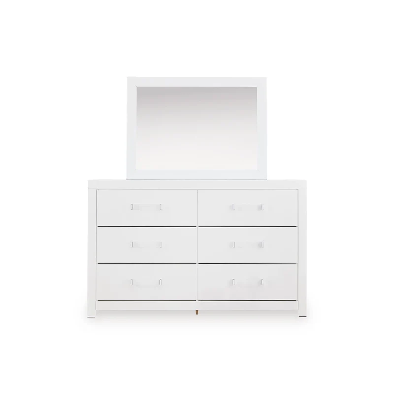 Signature Design by Ashley Maeling 6-Drawer Dresser with Mirror PCB1119-31/PCB1119-36