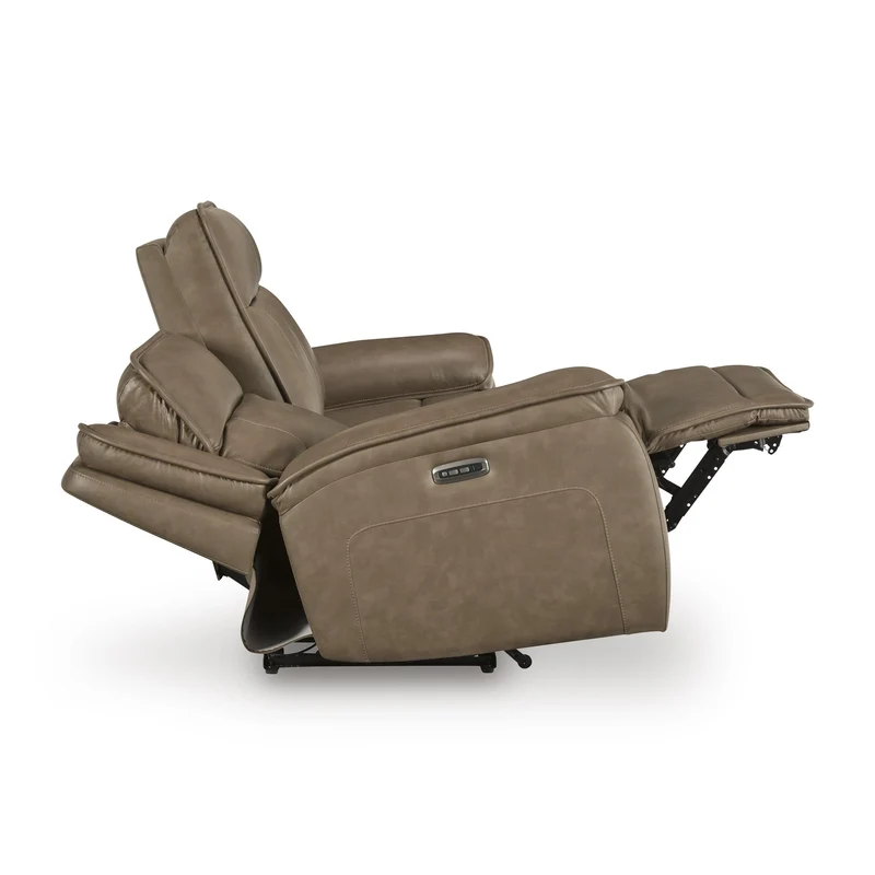Signature Design by Ashley Glencroft PCU1240015 Power Reclining Sofa with ADJ Headrest