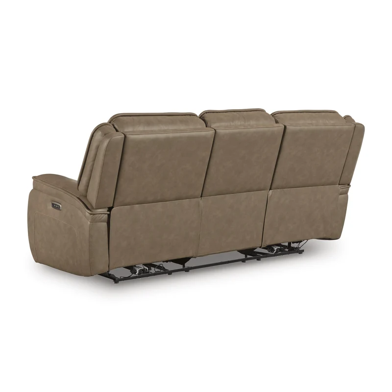 Signature Design by Ashley Glencroft PCU1240015 Power Reclining Sofa with ADJ Headrest