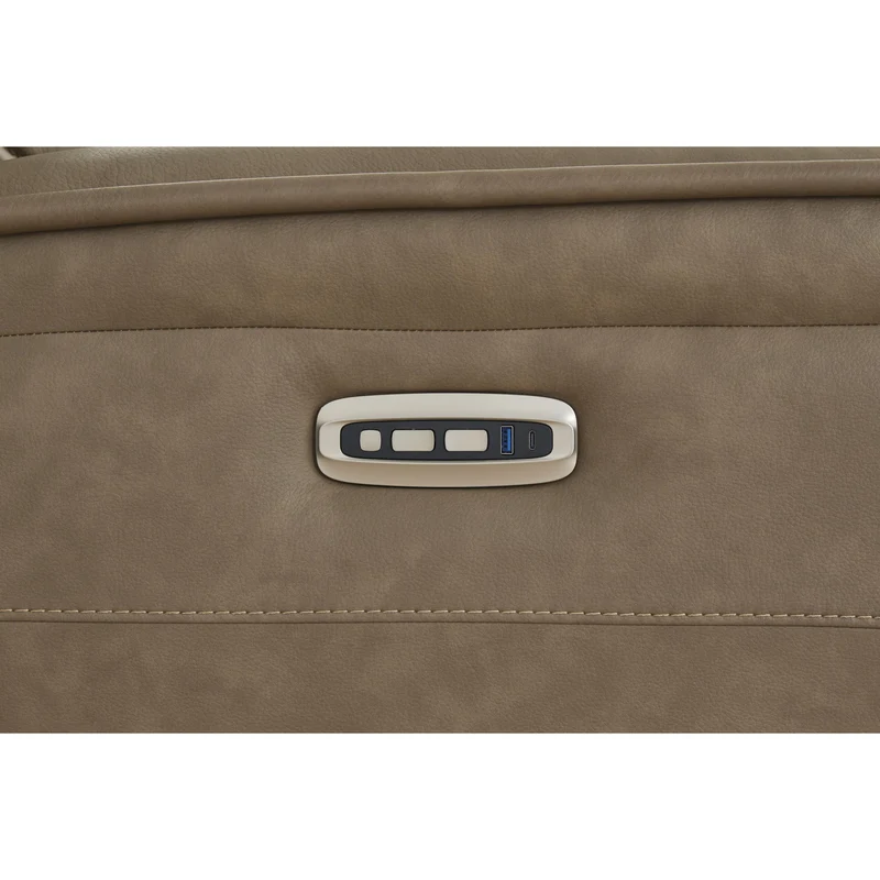 Signature Design by Ashley Glencroft PCU1240015 Power Reclining Sofa with ADJ Headrest