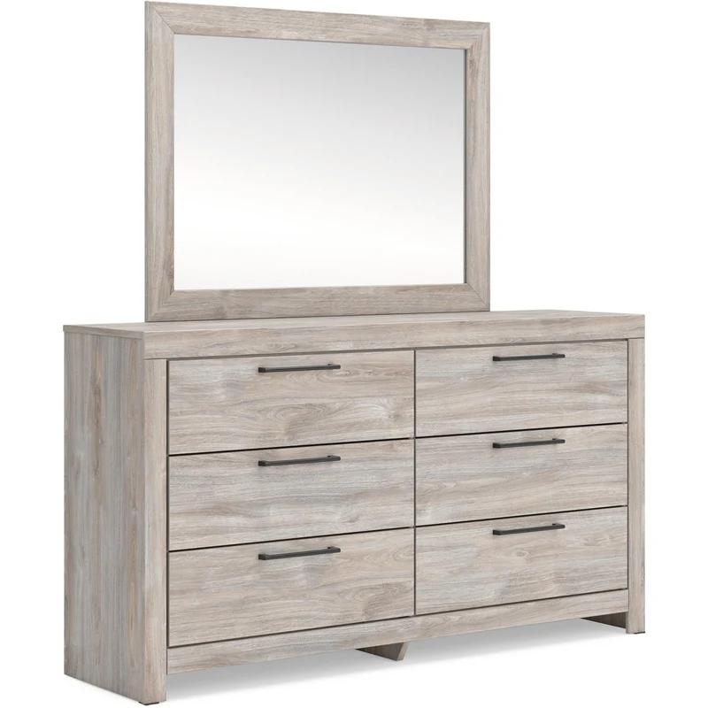 Signature Design by Ashley Broachmyn 6-Drawer Dresser with Mirror PCB1120-31/PCB1120-36