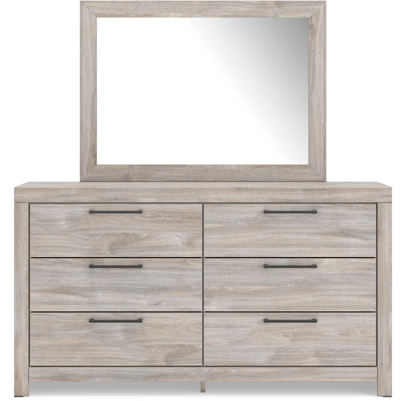 Signature Design by Ashley Broachmyn 6-Drawer Dresser with Mirror PCB1120-31/PCB1120-36