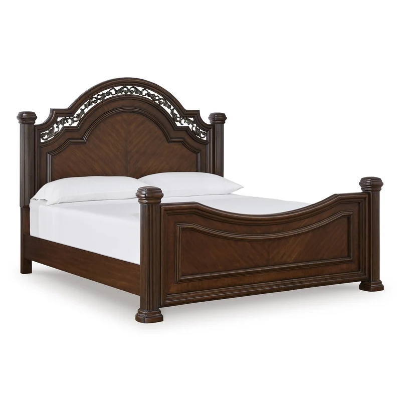 Signature Design by Ashley Lavinton B764B14 7 pc Queen Poster Bedroom Set