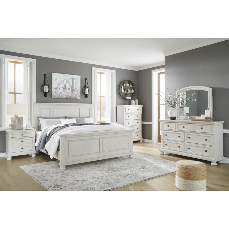 Signature Design by Ashley Robbinsdale B742B40 6 pc Queen Panel Bedroom Set