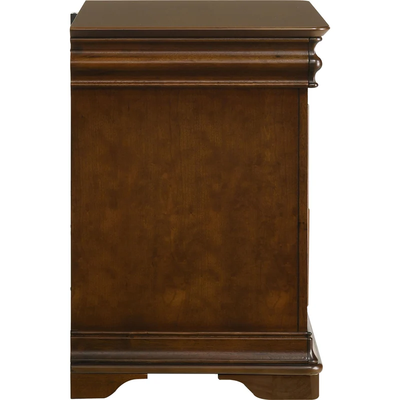 Coaster Furniture Garland 205302 3-drawer Nightstand Bedside Table - Brown Cherry