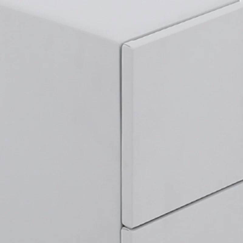 Contemporary Nordic Nightstand - Soft-Touch Storage & Natural Eco-Friendly Charm Bedside Table 2-Drawer For Bedroom & Living Room