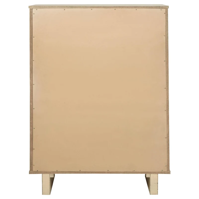 Coaster Furniture Kailani 225045 5-Drawer Bedroom Chest of Drawers - Beige Oak