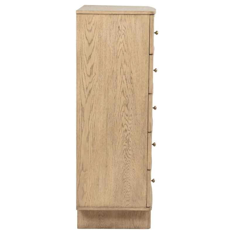 Coaster Furniture Kailani 225045 5-Drawer Bedroom Chest of Drawers - Beige Oak