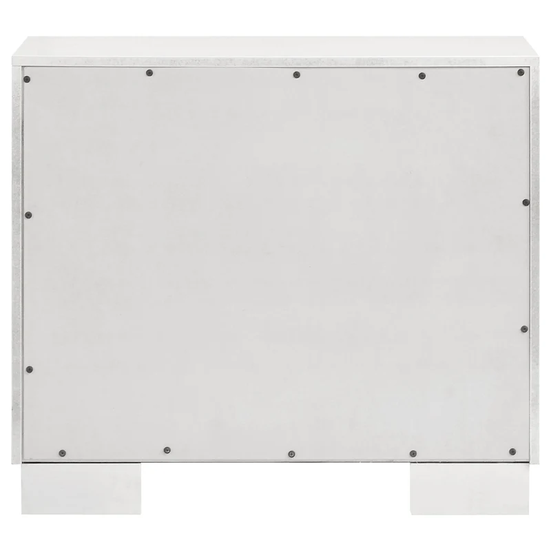 Coaster Furniture Jessica 202992 2-Drawer Nightstand - Snow White