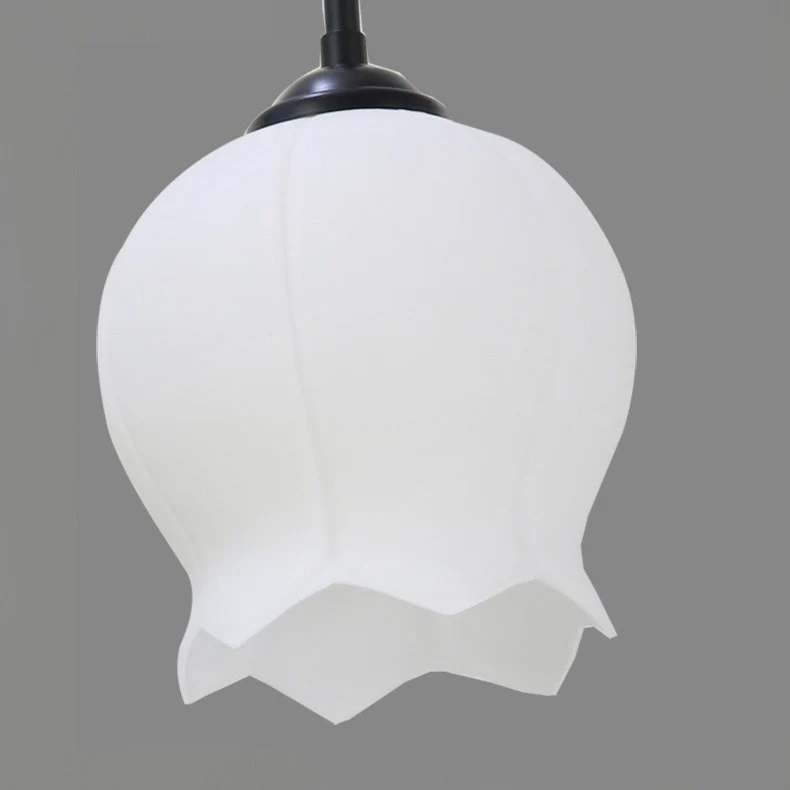 Modern Minimalist Flower-Shaped Iron Glass 3-Light Standing Floor Lamp For Living Room