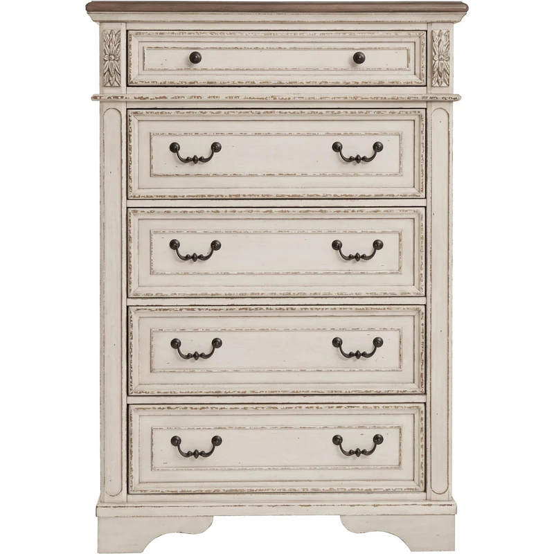 Signature Design by Ashley Realyn B743B25 6 pc California King Upholstered Panel Bedroom Set