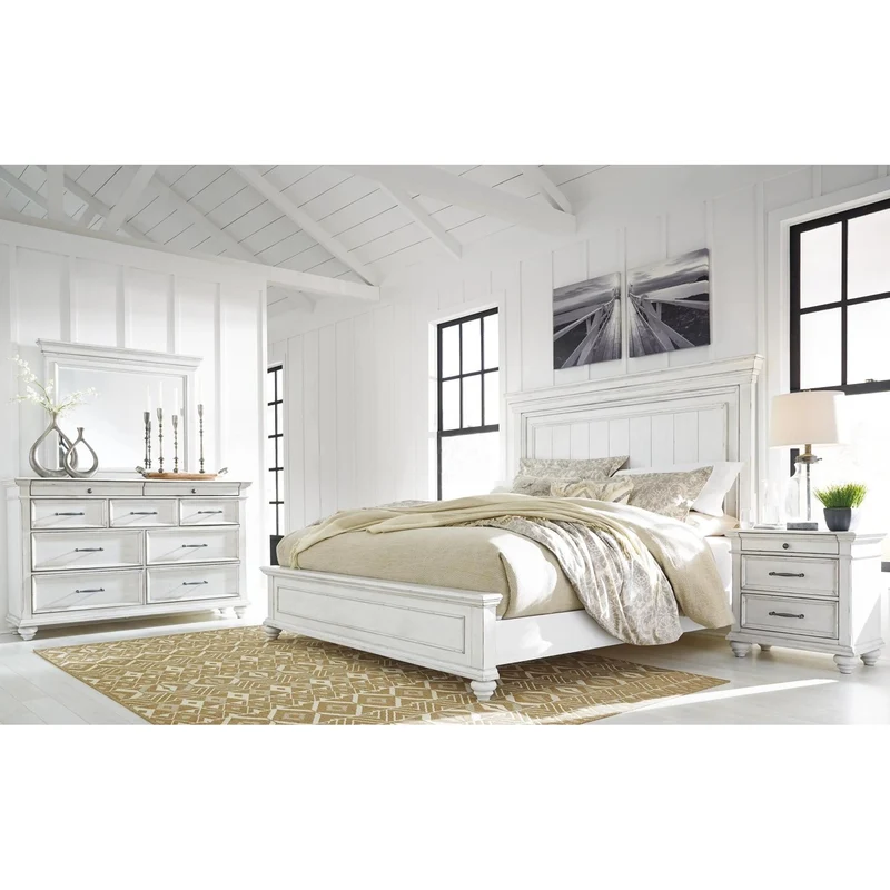 Benchcraft Kanwyn B777B20 7 pc King Panel Bedroom Set