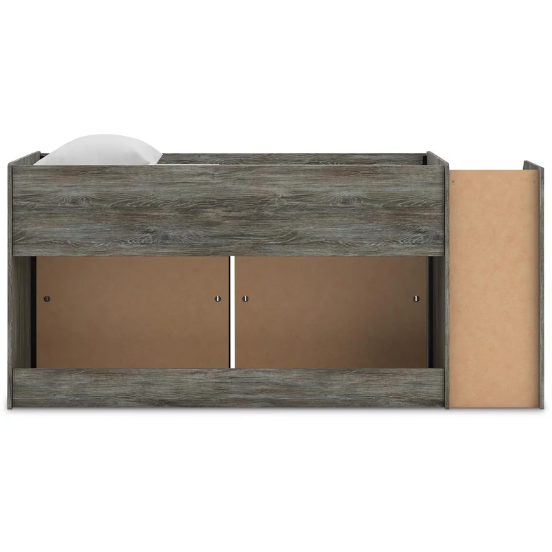 Signature Design by Ashley Frandern B4480B25 Twin Loft Bed with Bookcase Storage