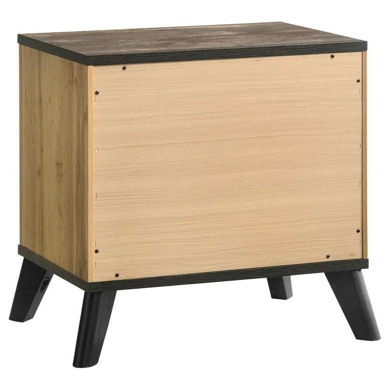 Coaster Furniture Kaywood 225002 2-Drawer Nightstand Bedside Table - Natural Pine